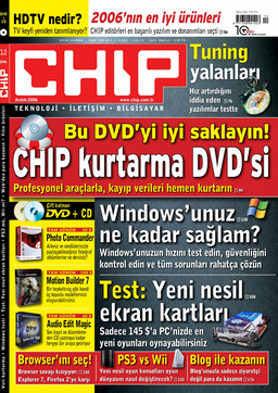 Chip Dergisi Arşivi: Aralık 2006