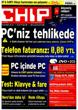 Chip Dergisi Arşivi: Nisan 2006