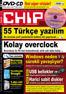 Chip Dergisi Arşivi: Ekim 2007