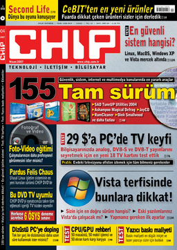Chip Dergisi Arşivi: Nisan 2007