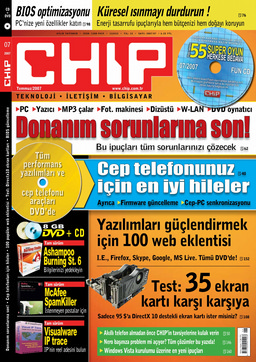 Chip Dergisi Arşivi: Temmuz 2007