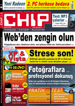 Chip Dergisi Arşivi: Ağustos 2007