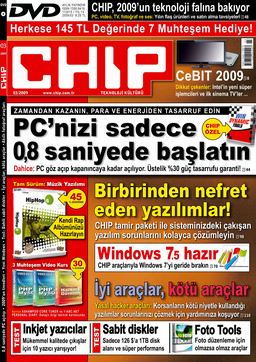 Chip Dergisi Arşivi: Mart 2009