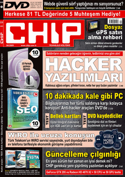 Chip Dergisi Arşivi: Nisan 2009