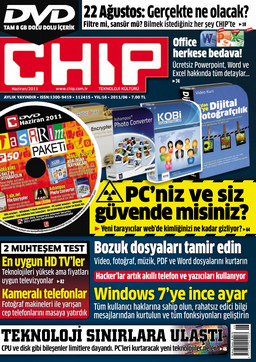 Chip Dergisi Arşivi: Haziran 2011