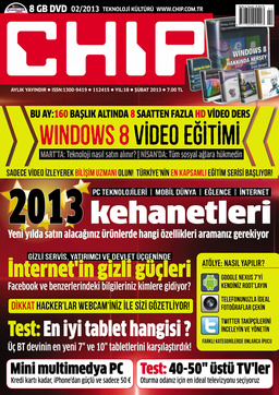 Chip Dergisi Arşivi: Şubat 2013